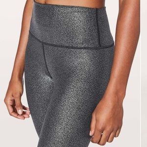 New Lululemon Wunder Under High-Rise Tight *Foil 28" size 4